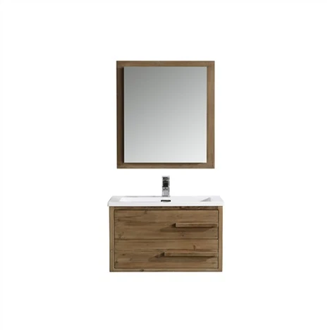 Mueble de baño antiguo de troncos