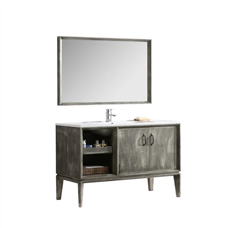 Muebles de gabinete de baño de estilo retro