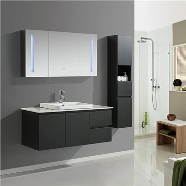 Juego de tocador de baño moderno de 48"